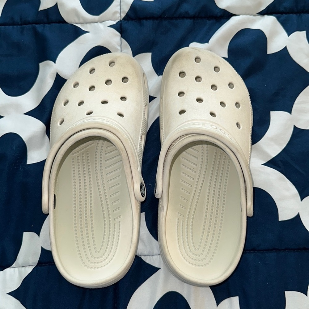 White Crocs